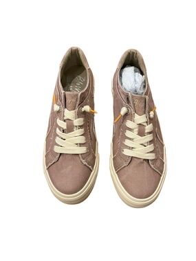 Blowfish Malibu Martina Sneaker Women's 7 Brown Canvas Low Top Lace Up